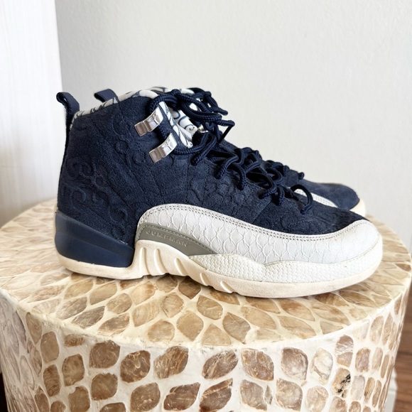Nike Other - Nike Air Jordan 12 Retro International Flight Navy Blue Sneakers size 4.5Y